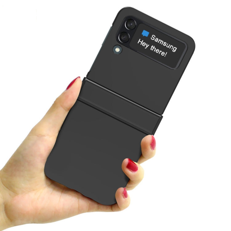 For Samsung Galaxy Z Flip4 5G IMAK JS-3 Series Colorful PC Case(Black) by imak