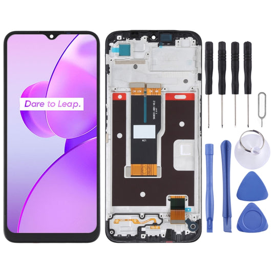 LCD Screen and Digitizer Full Assembly with Frame For Realme C31 RMX3501 - LCD Screen by buy2fix | Online Shopping UK | buy2fix