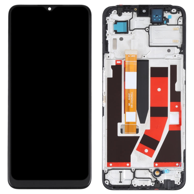 LCD Screen and Digitizer Full Assembly with Frame For OPPO A57 5G by buy2fix