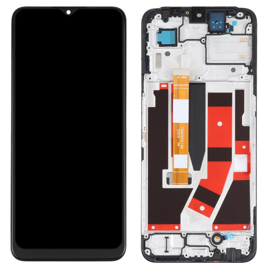 LCD Screen and Digitizer Full Assembly with Frame For OPPO A57 5G by buy2fix