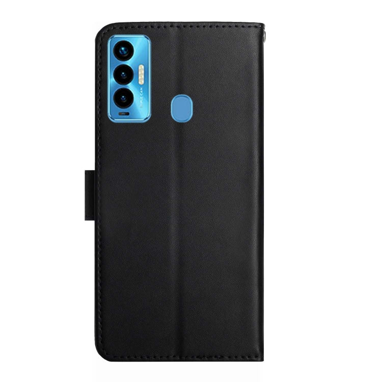 For Tecno Camon 18i Genuine Leather Fingerprint-proof Horizontal Flip Phone Case(Black) - Tecno Cases by buy2fix | Online Shopping UK | buy2fix