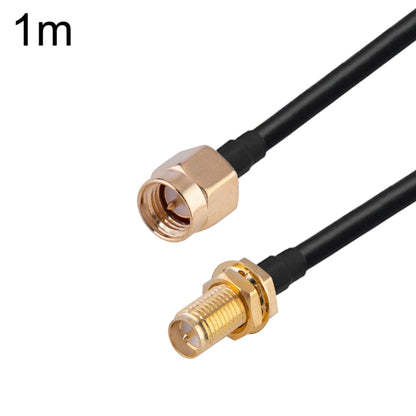 SMA Male to SMA Female RG174 RF Coaxial Adapter Cable, Length: 1m by buy2fix