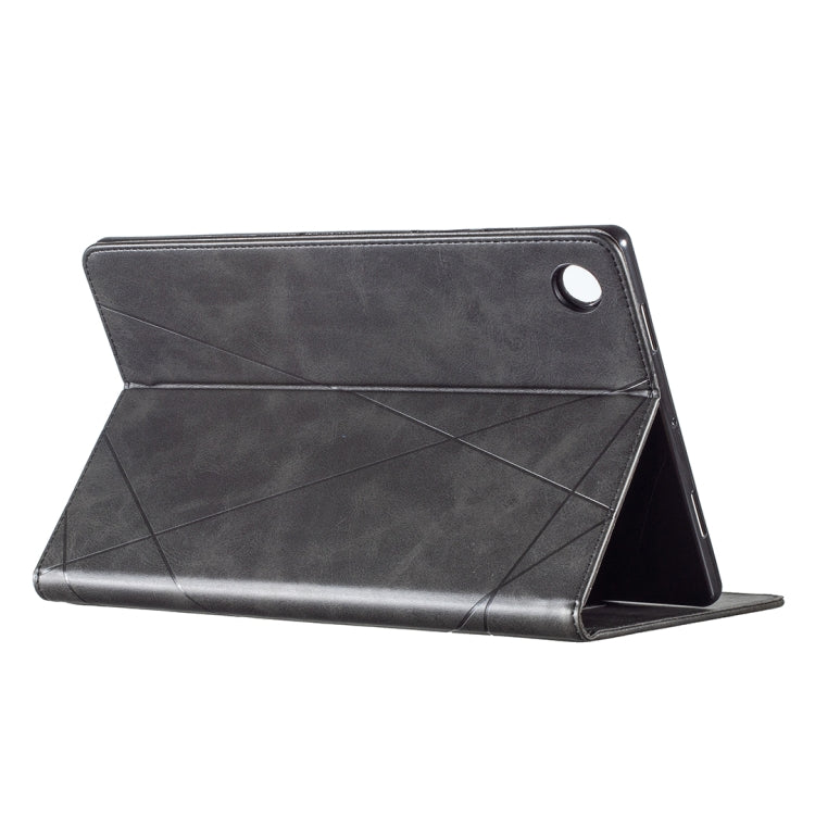For Samsung Galaxy Tab A8 10.5 2021 SM-X200/X205 Prismatic Leather Tablet Case(Black) - Other Galaxy Tab PC by buy2fix | Online Shopping UK | buy2fix
