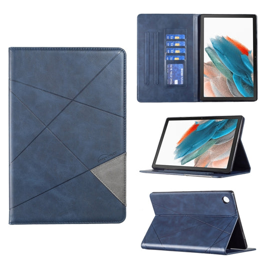 For Samsung Galaxy Tab A8 10.5 2021 SM-X200/X205 Prismatic Leather Tablet Case(Blue) - Other Galaxy Tab PC by buy2fix | Online Shopping UK | buy2fix