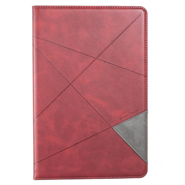 For Samsung Galaxy Tab A8 10.5 2021 SM-X200/X205 Prismatic Leather Tablet Case(Red) - Other Galaxy Tab PC by buy2fix | Online Shopping UK | buy2fix