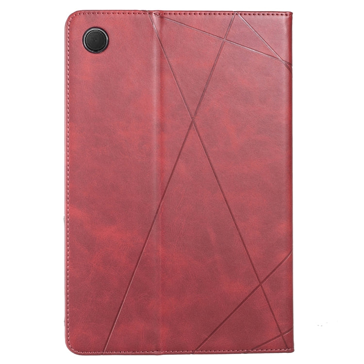 For Samsung Galaxy Tab A8 10.5 2021 SM-X200/X205 Prismatic Leather Tablet Case(Red) - Other Galaxy Tab PC by buy2fix | Online Shopping UK | buy2fix