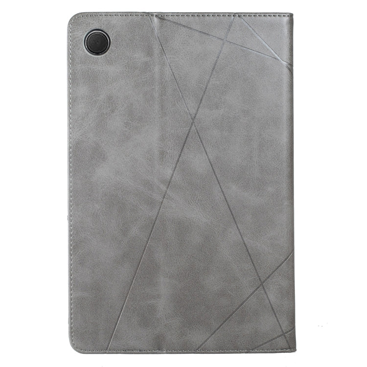 For Samsung Galaxy Tab A8 10.5 2021 SM-X200/X205 Prismatic Leather Tablet Case(Grey) - Other Galaxy Tab PC by buy2fix | Online Shopping UK | buy2fix