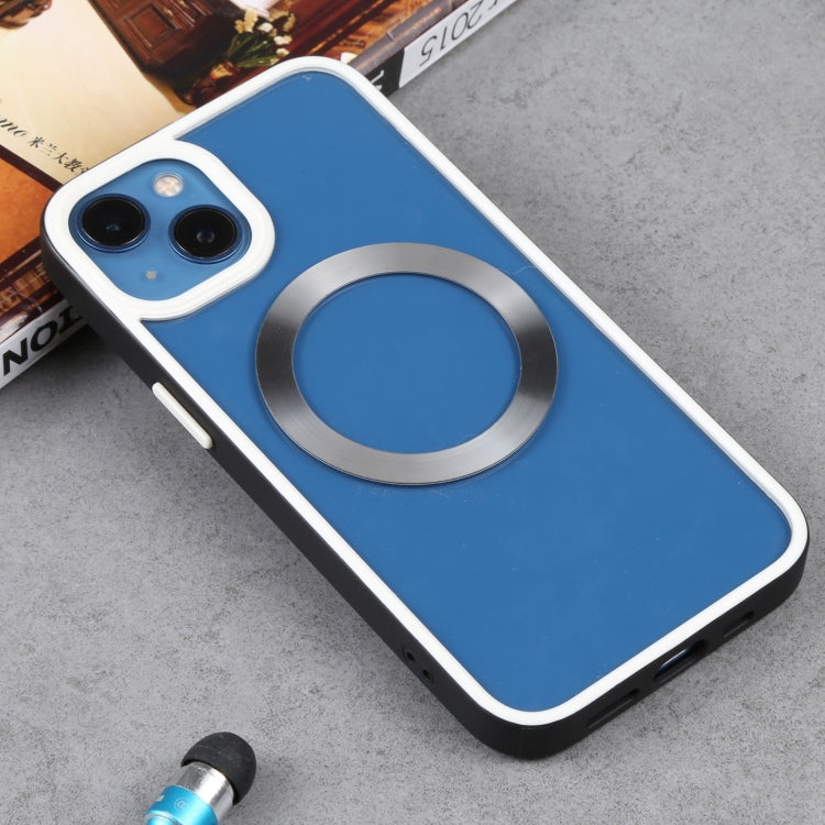 For iPhone 11 Two-color Shield MagSafe TPU + PC Phone Case (Black) by buy2fix