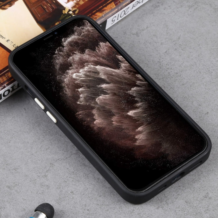 For iPhone 11 Pro Two-color Shield MagSafe TPU + PC Phone Case(Black) by buy2fix