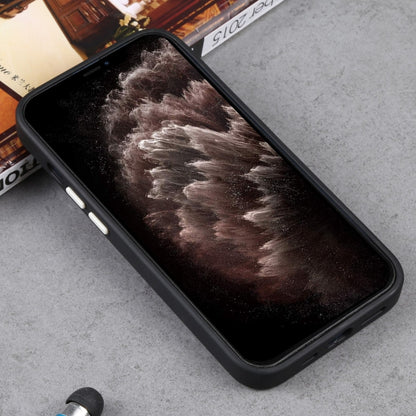 For iPhone 11 Pro Two-color Shield MagSafe TPU + PC Phone Case(Black) by buy2fix