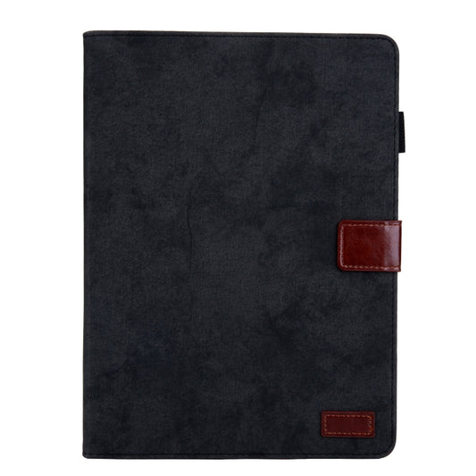 For iPad Pro 11 (2020) & (2018) Marble Style Cloth Texture Tablet PC Protective Leather Case with Bracket & Card Slot & Photo Holder(Black) - iPad Pro 11 (2018) Cases by buy2fix | Online Shopping UK | buy2fix