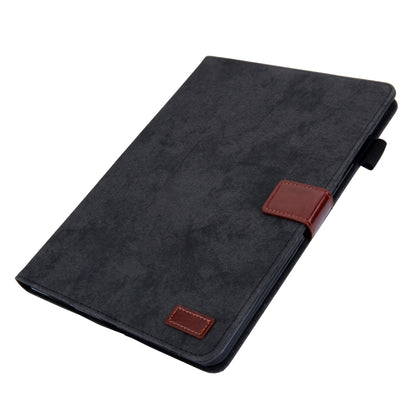 For iPad Pro 11 (2020) & (2018) Marble Style Cloth Texture Tablet PC Protective Leather Case with Bracket & Card Slot & Photo Holder(Black) - iPad Pro 11 (2018) Cases by buy2fix | Online Shopping UK | buy2fix
