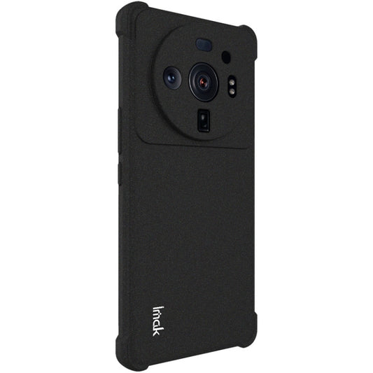 For Xiaomi 12S Ultra 5G IMAK All-inclusive Shockproof Airbag TPU Case (Matte Black) - Xiaomi Cases by imak | Online Shopping UK | buy2fix