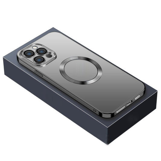 For iPhone 14 Plus Nebula Series MagSafe Phone Case (Black) - iPhone 14 Plus Cases by buy2fix | Online Shopping UK | buy2fix