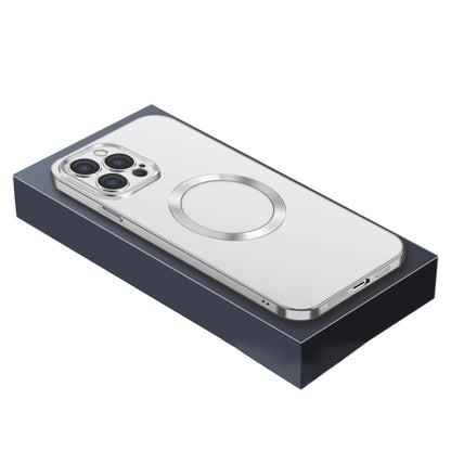 For iPhone 14 Plus Nebula Series MagSafe Phone Case (Silver) - iPhone 14 Plus Cases by buy2fix | Online Shopping UK | buy2fix