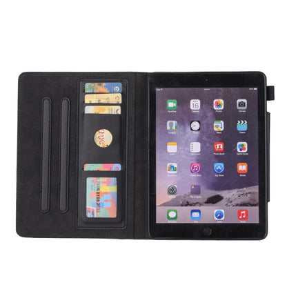 For iPad Pro 11 (2020) & (2018) Big Metal Button Business Tablet PC Protective Leather Case with Bracket & Card Slot & Photo Holder & Wallet(Black) - iPad Pro 11 (2018) Cases by buy2fix | Online Shopping UK | buy2fix