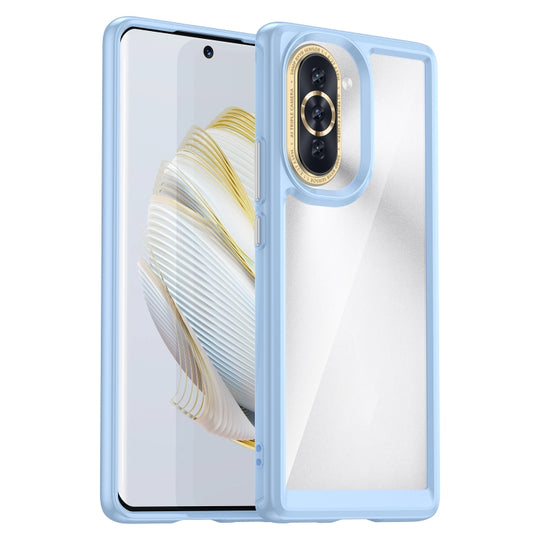 For Huawei nova 10 Colorful Series Acrylic + TPU Phone Case(Blue)