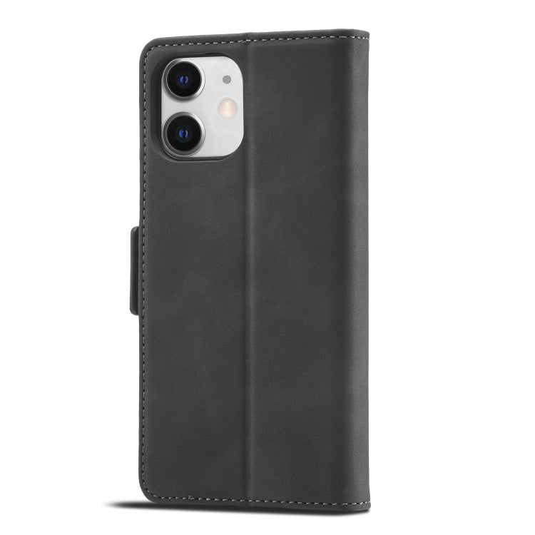 For iPhone 11 Forwenw Dual-side Buckle Leather Phone Case (Black) - iPhone 11 Cases by Forwenw | Online Shopping UK | buy2fix