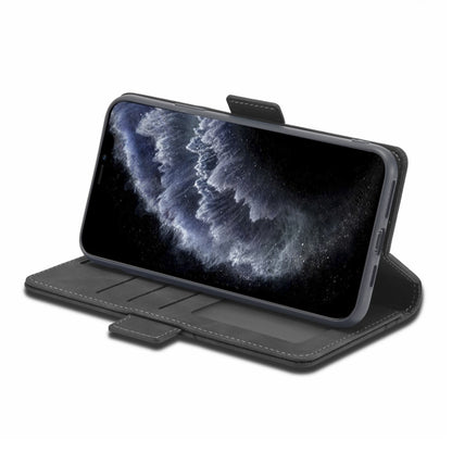 For iPhone 11 Pro Forwenw Dual-side Buckle Leather Phone Case (Black) - iPhone 11 Pro Cases by Forwenw | Online Shopping UK | buy2fix