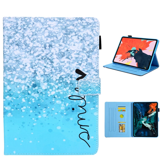 For iPad Pro 11 (2020) & (2018) Painted Pattern Tablet PC Protective Leather Case with Bracket & Card Slot & Photo Holder(Beautiful Bubbles) - iPad Pro 11 (2018) Cases by buy2fix | Online Shopping UK | buy2fix