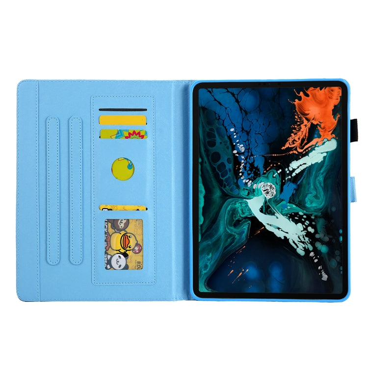 For iPad Pro 11 (2020) & (2018) Painted Pattern Tablet PC Protective Leather Case with Bracket & Card Slot & Photo Holder(Colorful Diamonds) - iPad Pro 11 (2018) Cases by buy2fix | Online Shopping UK | buy2fix