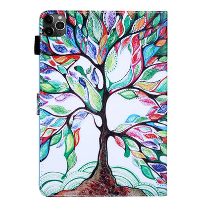 For iPad Pro 11 (2020) & (2018) Painted Pattern Tablet PC Protective Leather Case with Bracket & Card Slot & Photo Holder(Life Tree) - iPad Pro 11 (2018) Cases by buy2fix | Online Shopping UK | buy2fix