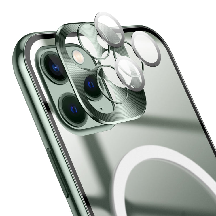 For iPhone 11 Pro MagSafe Frosted Metal Phone Case (Gold) - iPhone 11 Pro Cases by buy2fix | Online Shopping UK | buy2fix