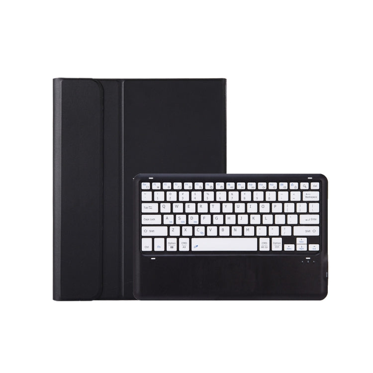A0N4 Detachable Sheep Pattern TPU Bluetooth Keyboard Tablet Leather Case For Xiaomi Pad 5 Pro 12.4(Black+White) by buy2fix