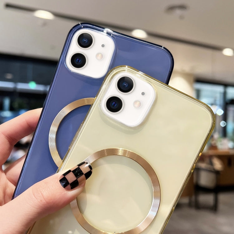 For iPhone 11 CD Texture MagSafe TPU Phone Case (Transparent) by buy2fix