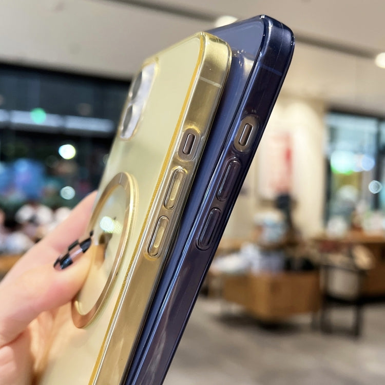 For iPhone 11 CD Texture MagSafe TPU Phone Case (Transparent) by buy2fix