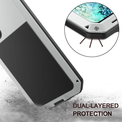 For Galaxy S20 Shockproof Life Waterproof Silicone + Zinc Alloy Protective Case(Silver) - Galaxy Phone Cases by buy2fix | Online Shopping UK | buy2fix