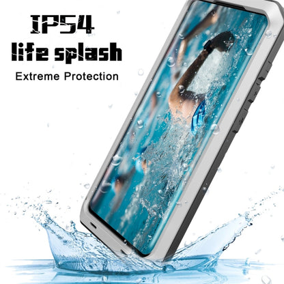 For Galaxy S20+ Shockproof Life Waterproof Silicone + Zinc Alloy Protective Case(Silver) - Galaxy Phone Cases by buy2fix | Online Shopping UK | buy2fix