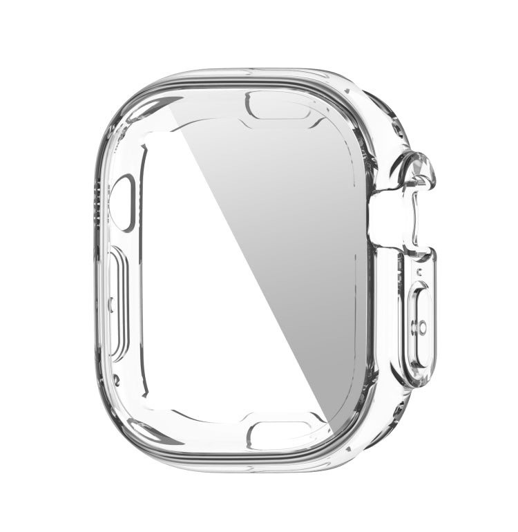 PET Film TPU Watch Case For Apple Watch Ultra 1 / 2 / 3 49mm(Transparent) by buy2fix