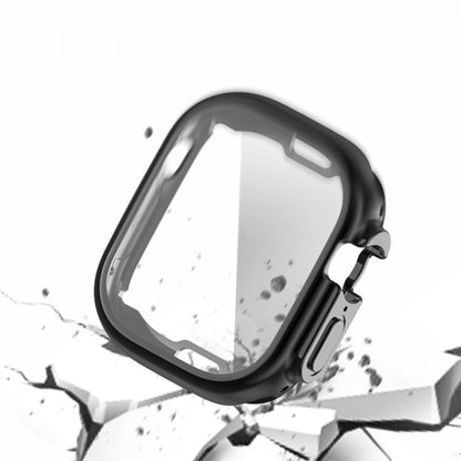 PET Film TPU Watch Case For Apple Watch Ultra 1 / 2 / 3 49mm(Transparent) by buy2fix