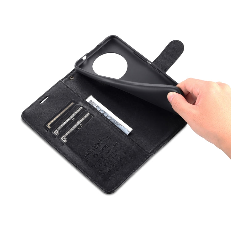 For Huawei Enjoy 50 Pro/Nova Y90 AZNS Sheepskin Texture Flip Leather Phone Case(Black) - Huawei Cases by AZNS | Online Shopping UK | buy2fix