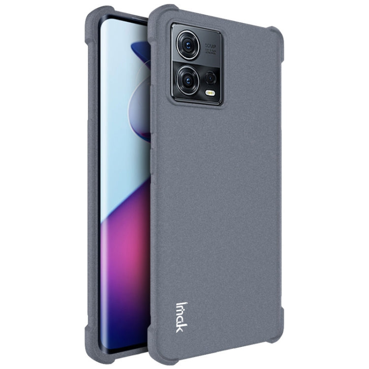 For Motorola Moto S30 Pro 5G / Edge 30 Fusion imak All-inclusive Shockproof Airbag TPU Phone Case(Matte Grey) by imak