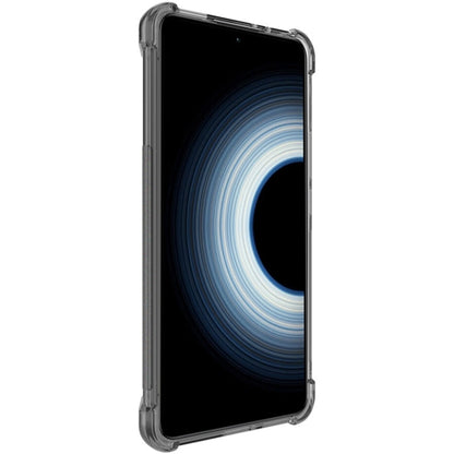 For Xiaomi Redmi K50 Ultra / 12T imak All-inclusive Shockproof Airbag TPU Phone Case (Transparent Black) - Xiaomi Cases by imak | Online Shopping UK | buy2fix