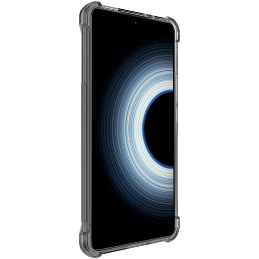 For Xiaomi Redmi K50 Ultra / 12T imak All-inclusive Shockproof Airbag TPU Phone Case (Transparent Black) - Xiaomi Cases by imak | Online Shopping UK | buy2fix