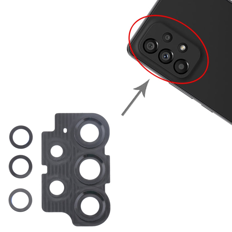 For Samsung Galaxy A53 5G SM-A536B 10pcs Camera Lens Cover - Camera Series by buy2fix | Online Shopping UK | buy2fix