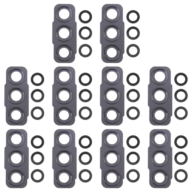 For Samsung Galaxy S21 FE 5G SM-G990B 10pcs Camera Lens Cover - Camera Series by buy2fix | Online Shopping UK | buy2fix