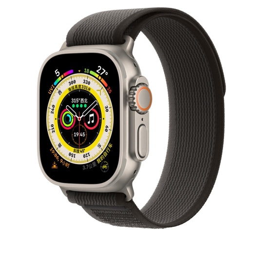 Nylon Watch Band For Apple Watch 42mm / 41mm / 40mm / 38mm(Black)