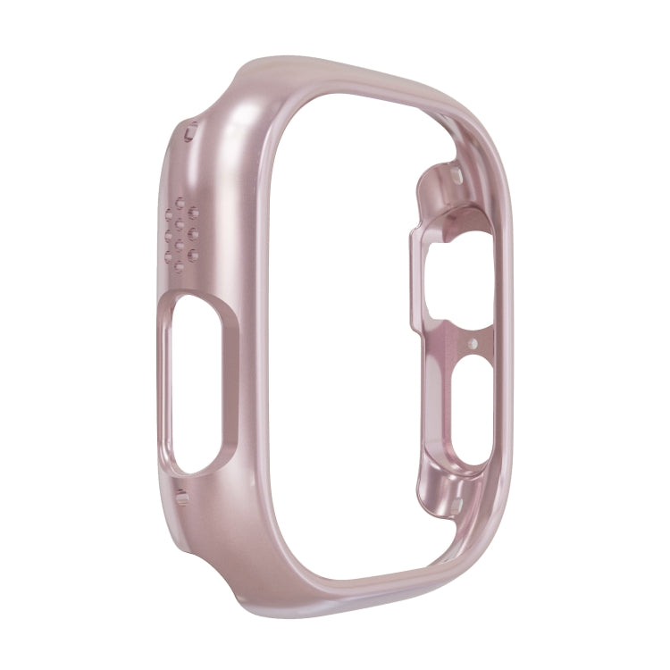 PC Hollow Protective Case For Apple Watch Ultra 1 / 2 / 3 49mm(Rose Gold) by buy2fix