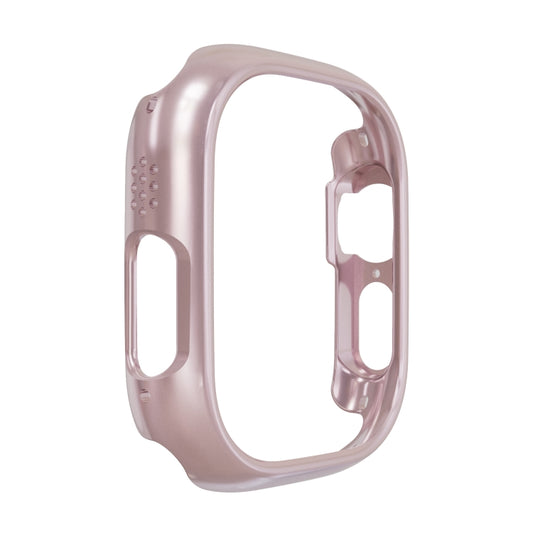 PC Hollow Protective Case For Apple Watch Ultra 1 / 2 / 3 49mm(Rose Gold) by buy2fix
