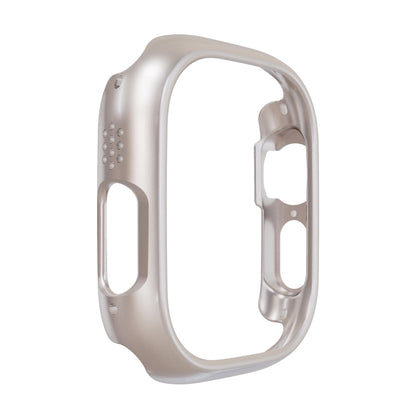 PC Hollow Protective Case For Apple Watch Ultra 1 / 2 / 3 49mm(Starlight) by buy2fix