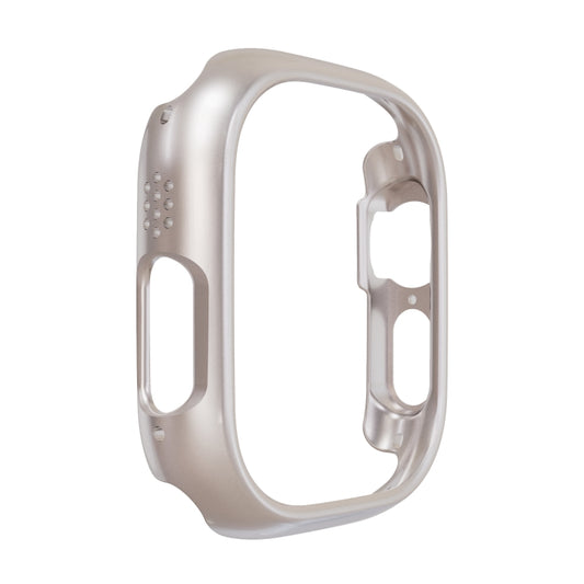 PC Hollow Protective Case For Apple Watch Ultra 1 / 2 / 3 49mm(Starlight) by buy2fix