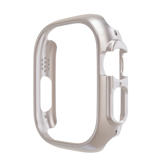 PC Hollow Protective Case For Apple Watch Ultra 1 / 2 / 3 49mm(Starlight) by buy2fix