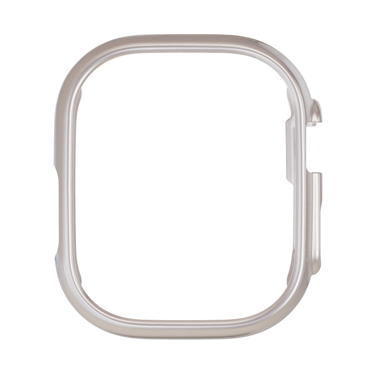 PC Hollow Protective Case For Apple Watch Ultra 1 / 2 / 3 49mm(Starlight) by buy2fix