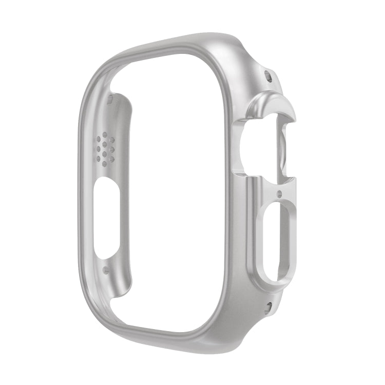 PC Hollow Protective Case For Apple Watch Ultra 1 / 2 / 3 49mm(Silver) by buy2fix