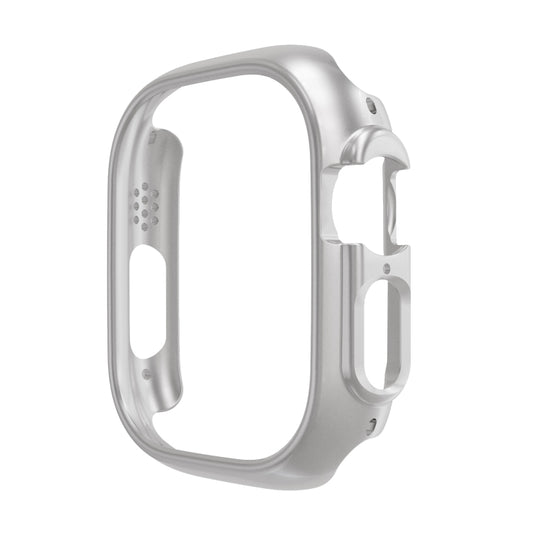 PC Hollow Protective Case For Apple Watch Ultra 1 / 2 / 3 49mm(Silver) by buy2fix