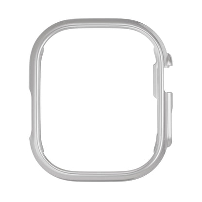 PC Hollow Protective Case For Apple Watch Ultra 1 / 2 / 3 49mm(Silver) by buy2fix